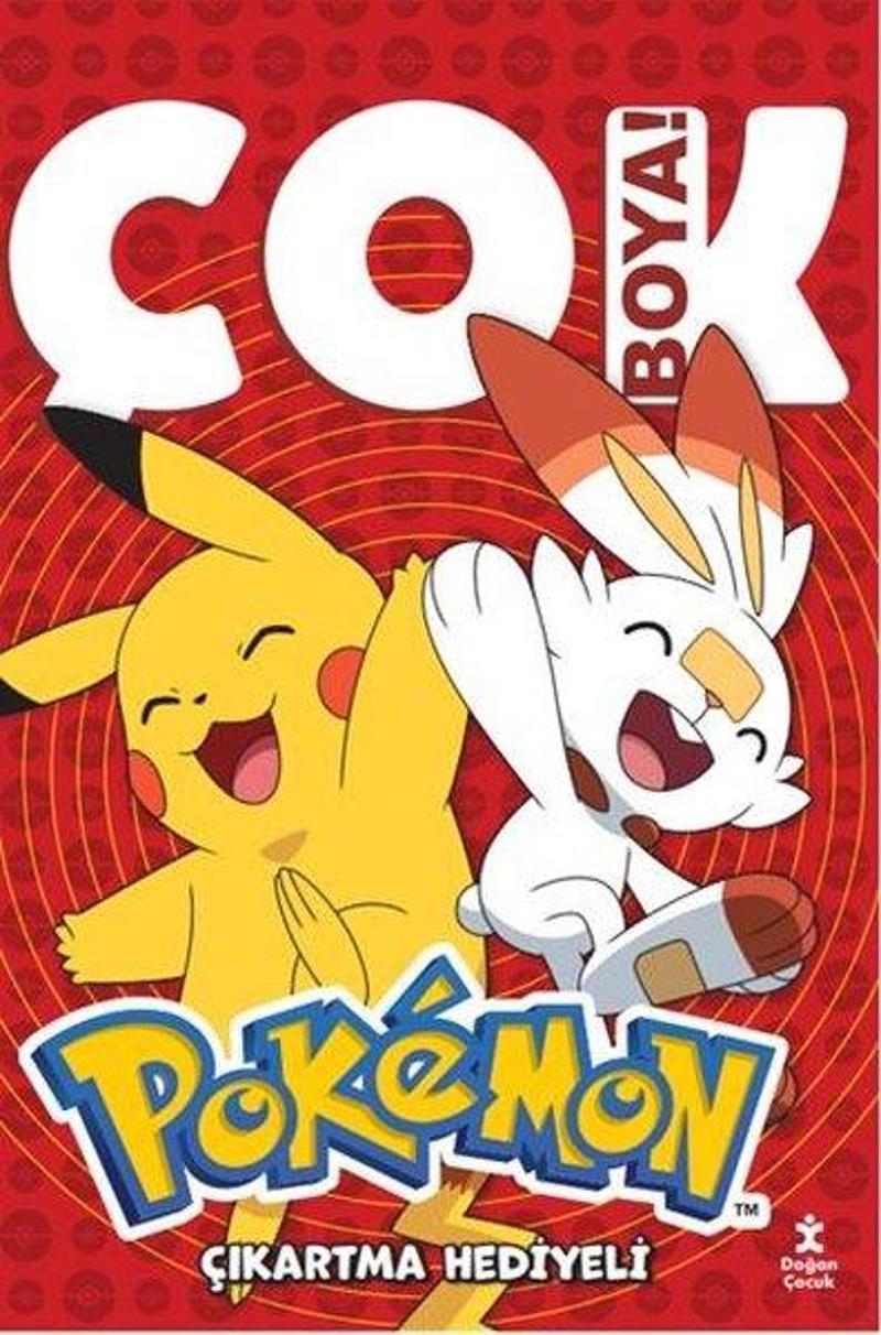 Pokemon - Çok Boya! Çıkartma Hediyeli