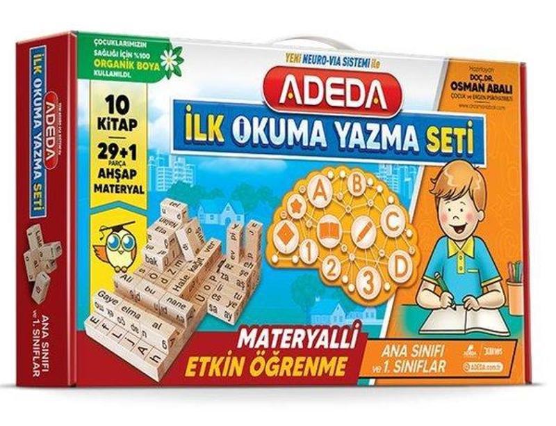 Adeda İlk Okuma Yazma Seti - Ana Sınıfı ve 1.Sınıflar