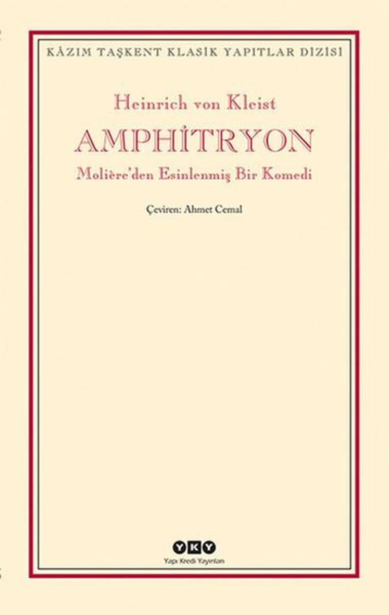 Yapı Kredi Yayınları Amphitryon - Heinrich Von Kleist
