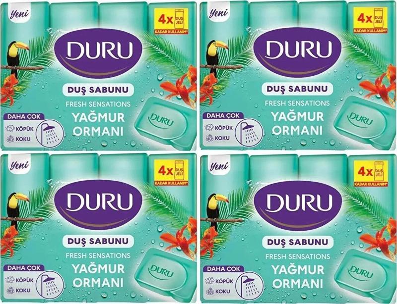 Duş Sabunu Fresh Sensations Yağmur Ormanı 4 X 150 Gr 4 Adet