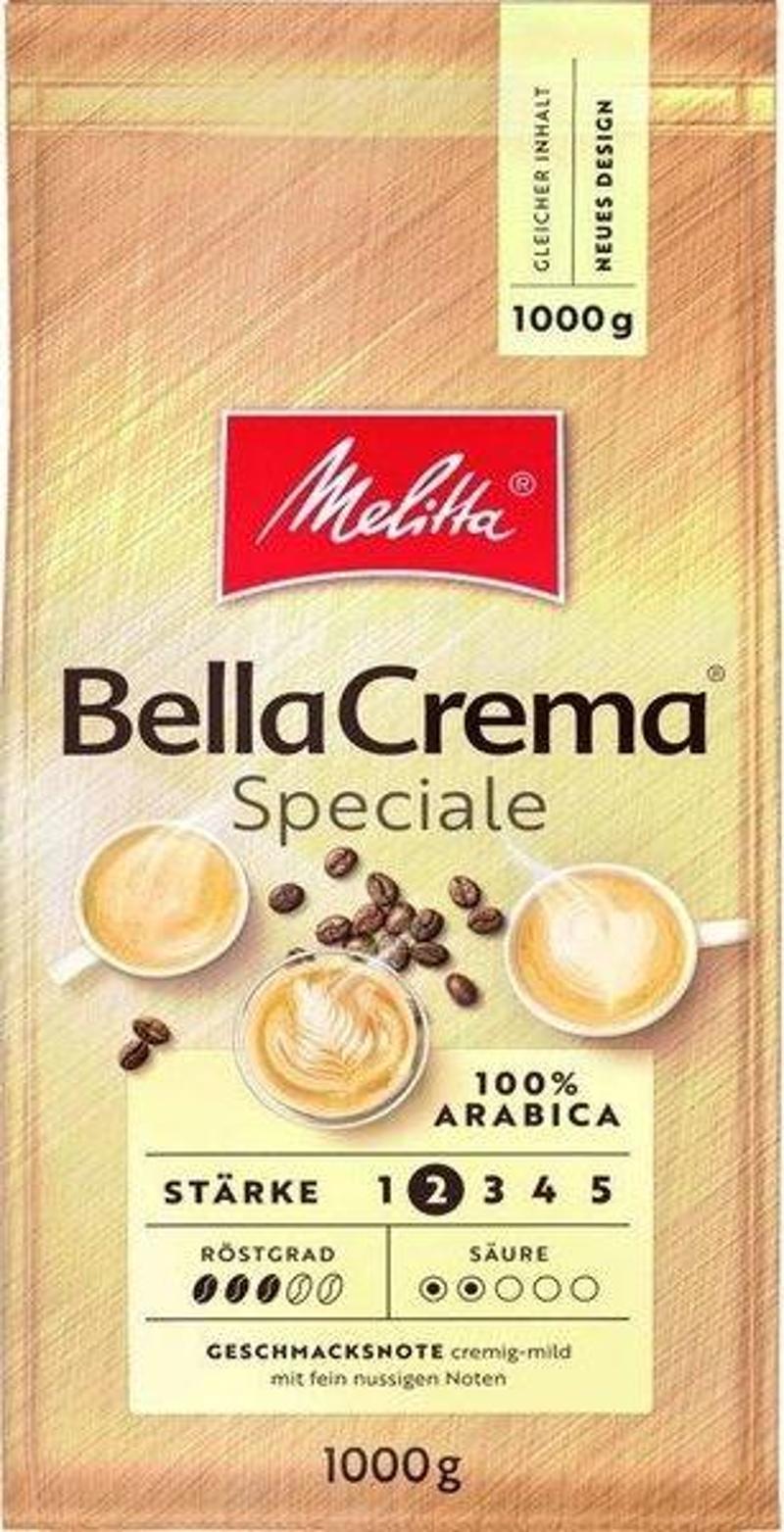 Bellacrema Speciale 1000G Çekirdek Kahve