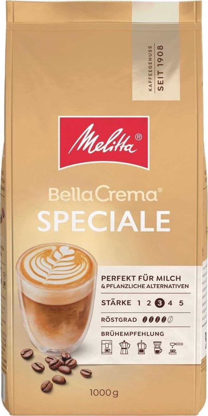 Bellacrema Speciale 1000G Çekirdek Kahve