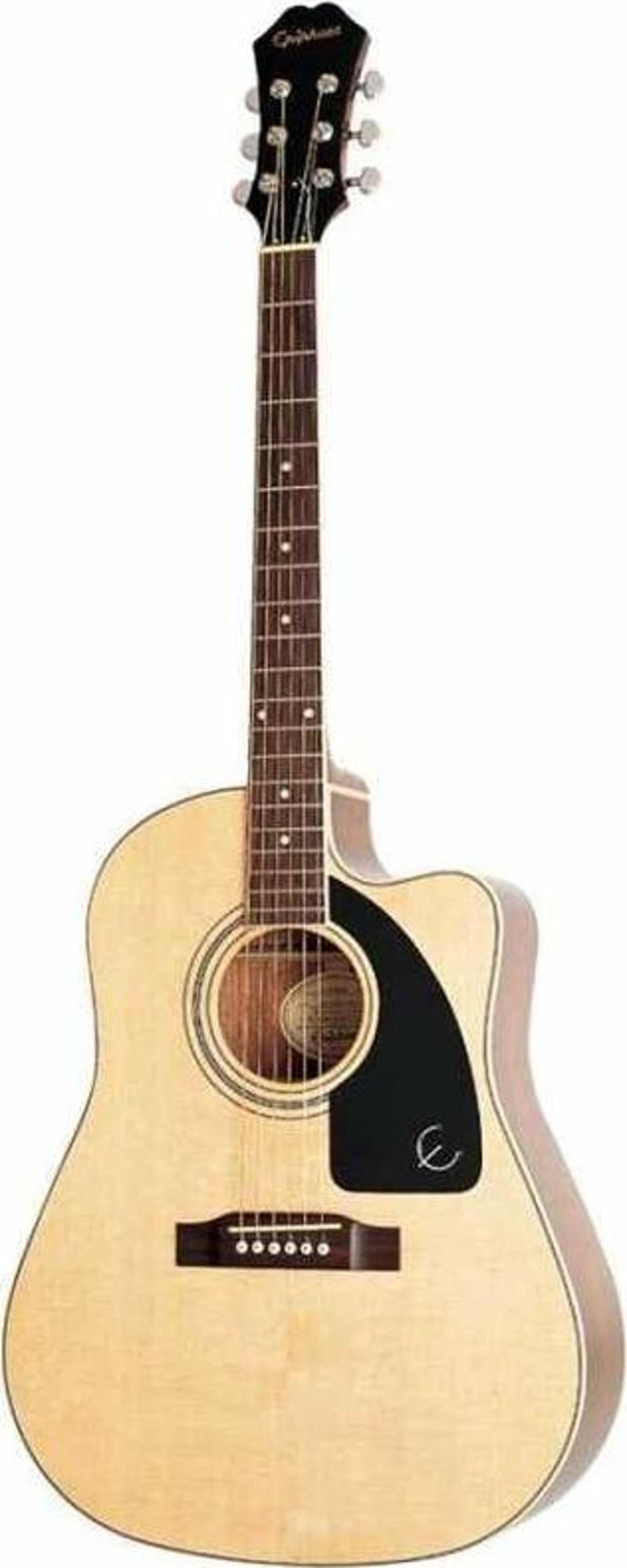 AJ-220SCE Solid Top Elektro Akustik Gitar (Natural)