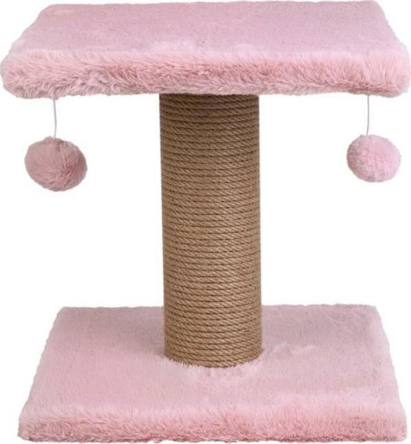 34x34x34 cm Kedi Tırmalama Platformu Pembe - Petshopundan