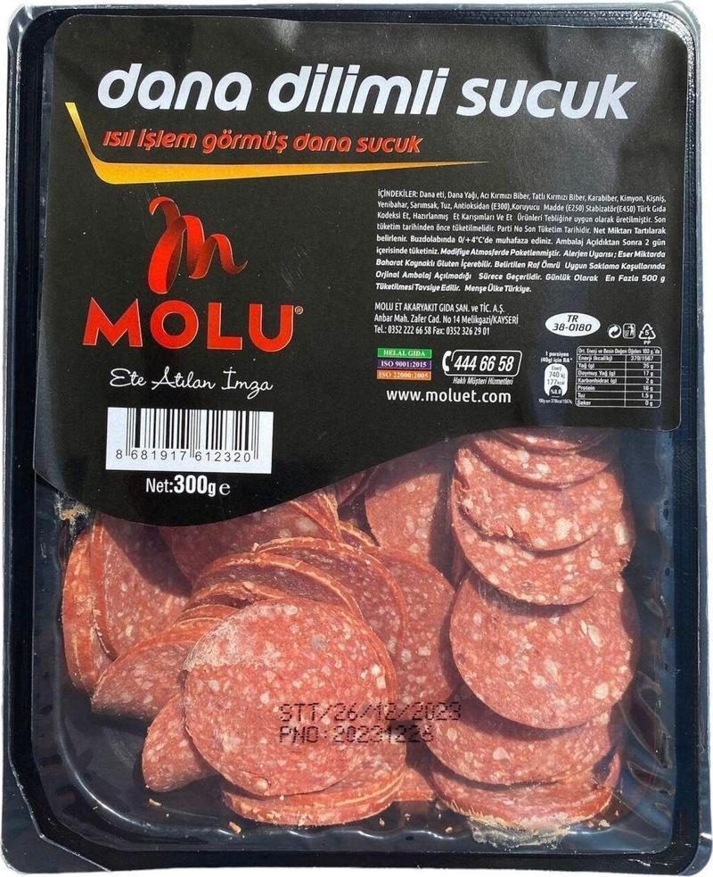 Anadolu Usulü 300Gr Dilimli Sucuk