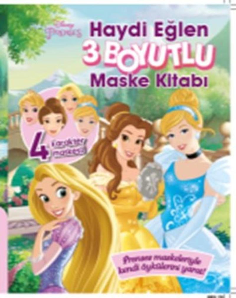 Doğan ve Egmont Yayıncılık Disney Prenses 3 Boyutlu Maske Kitabı - Kolektif