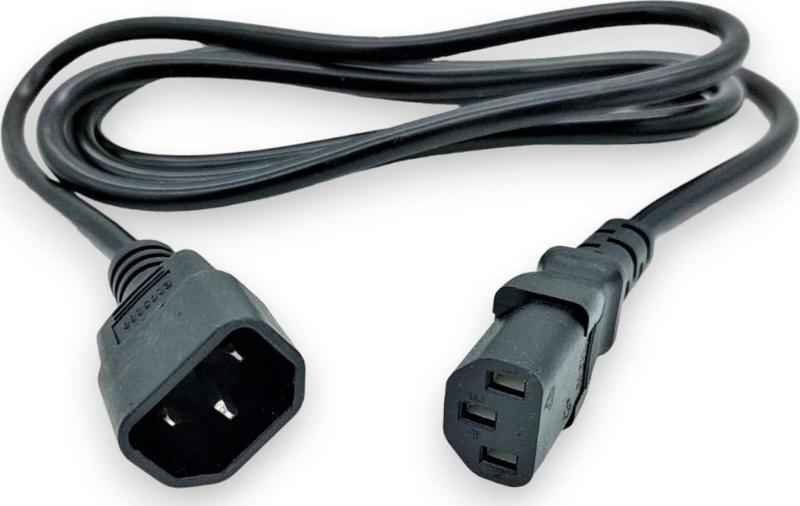 C13-C14 GÜÇ KABLOSU 1,8 MT 3X0,75mm (POWER CORD)