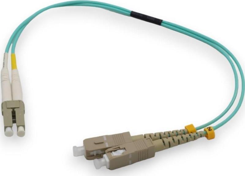 FİBER PATCH CORD SC-LC MM DUPLEX 50/125 OM3 0.25 MT