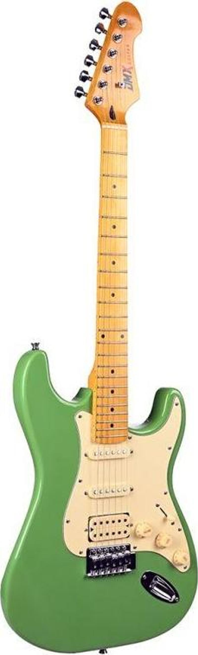 Guitars DAS 100 Surf Green Elektro Gitar (Taşıma Çantası Hediyeli)