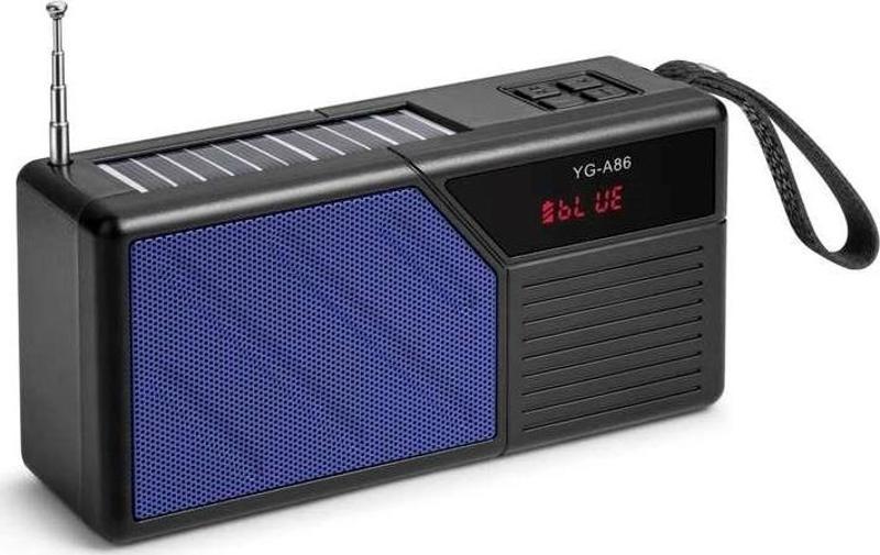 YGA86 Solar Güneş Enerji FM Radyo Fenerli Bluetooth Hoparlör