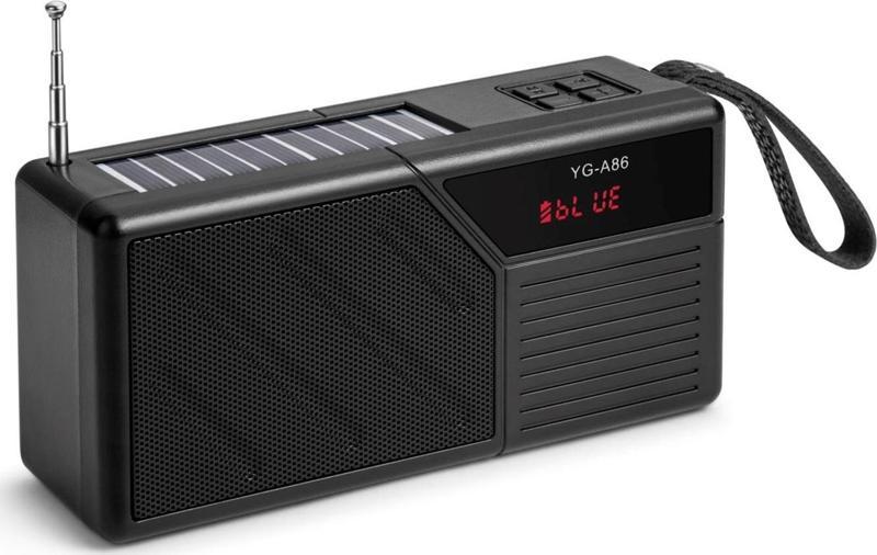 YGA86 Solar Güneş Enerji FM Radyo Fenerli Bluetooth Hoparlör