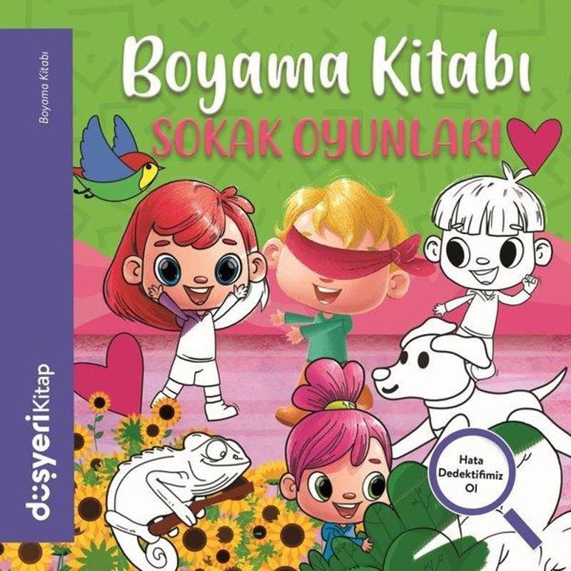 Sokak Oyunları Boyama Kitabı