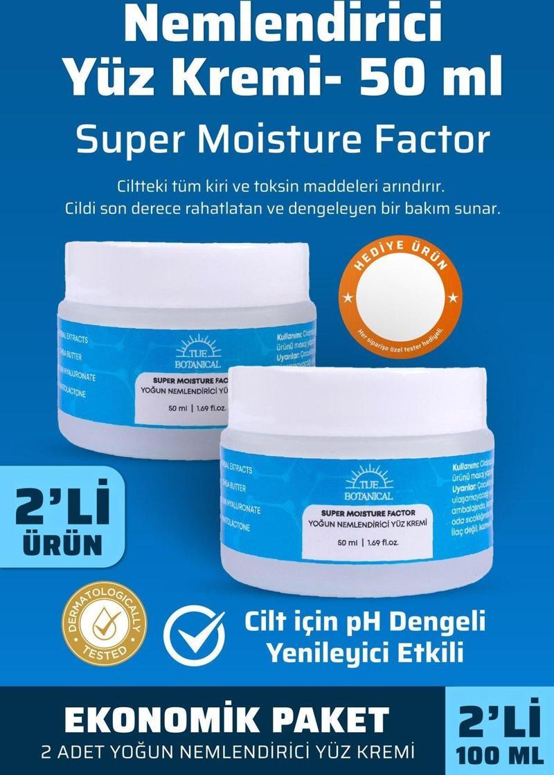 İkili Ekonomik Nemlendirici Yüz Kremi - Super Moisture Factor