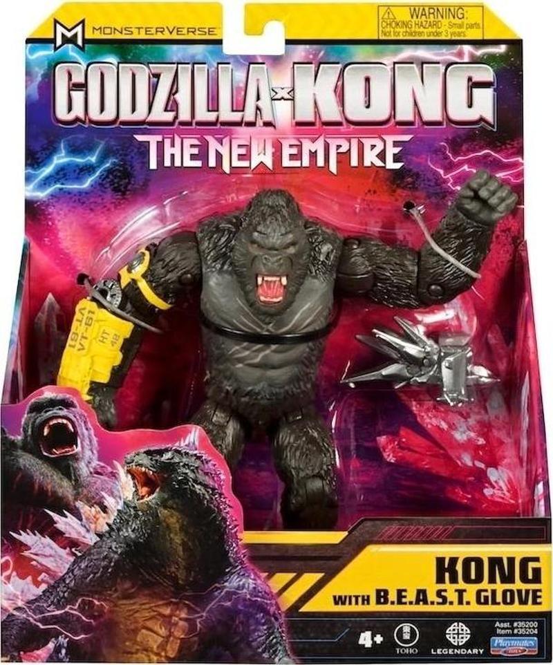 Godzilla ve Kong Aksiyon Figür Kong With B.e.a.s.t. Glove 15 cm