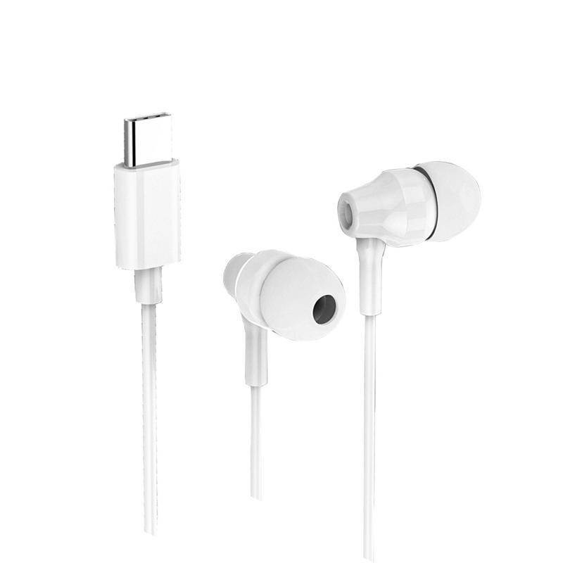 dvip X11 İn-Ear Extra Bass Type-C Mikrofonlu Kablolu Kulaklık Beyaz
