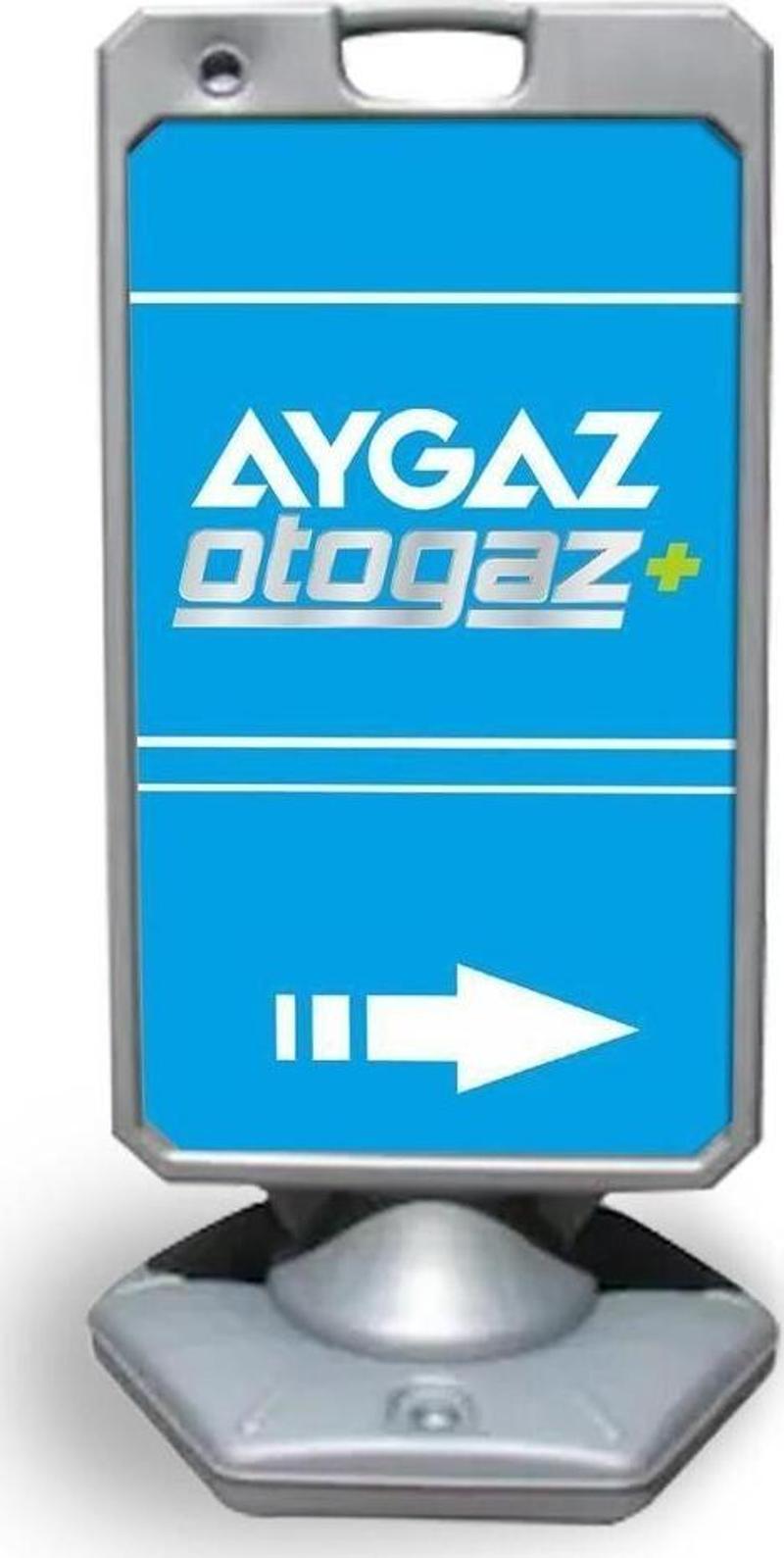 Aygaz Logolu Reklam Dubası