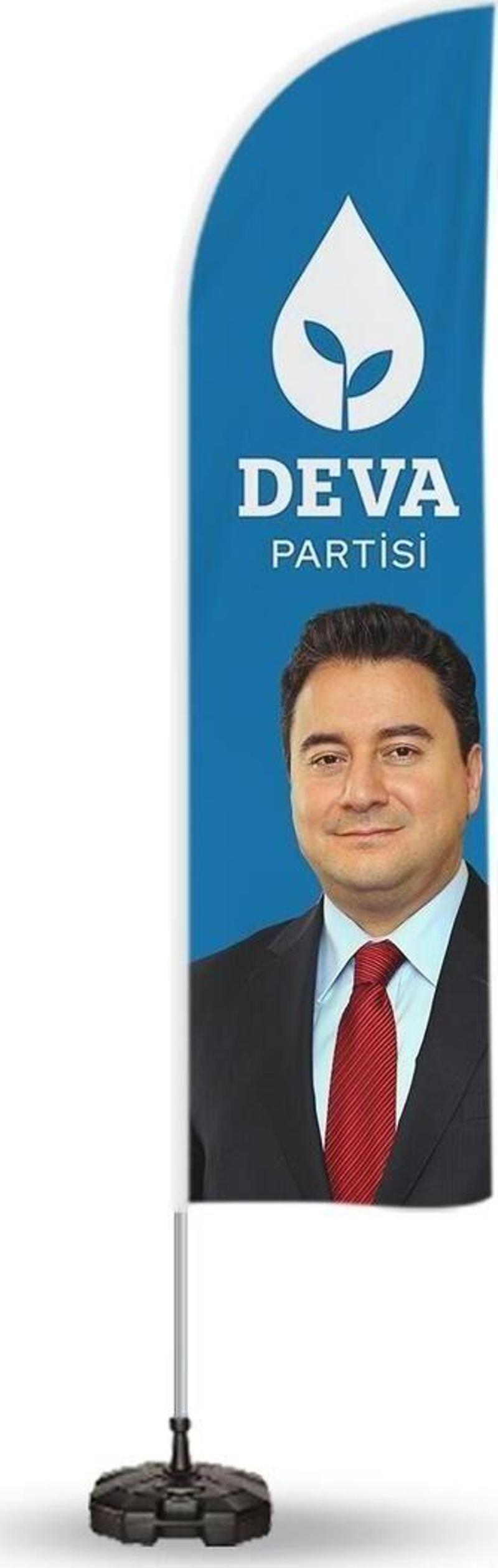 Deva Partisi Reklam Yönlendirme Ve Tanıtım Yelken Bayragı