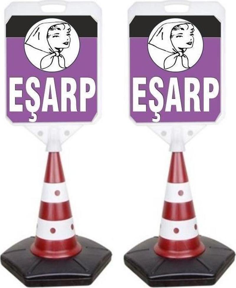 Esarp Temalı Reklam Ve Uyarı Dubası 2 Adet