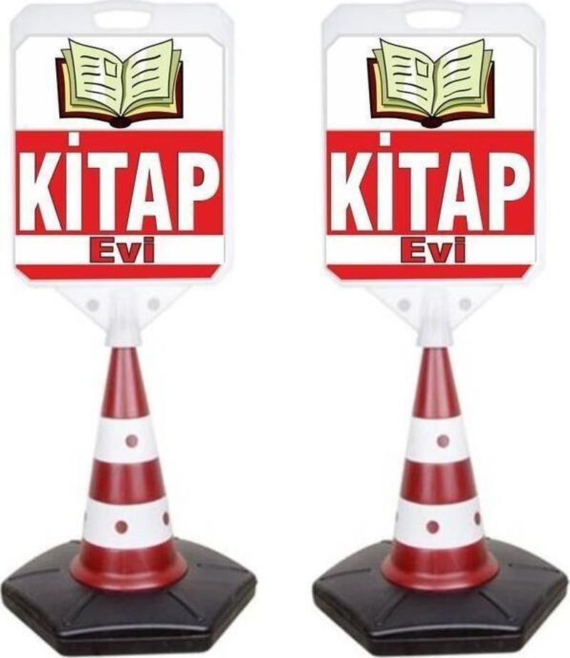 Kitap Temalı Reklam Ve Uyarı Dubası 2 Adet