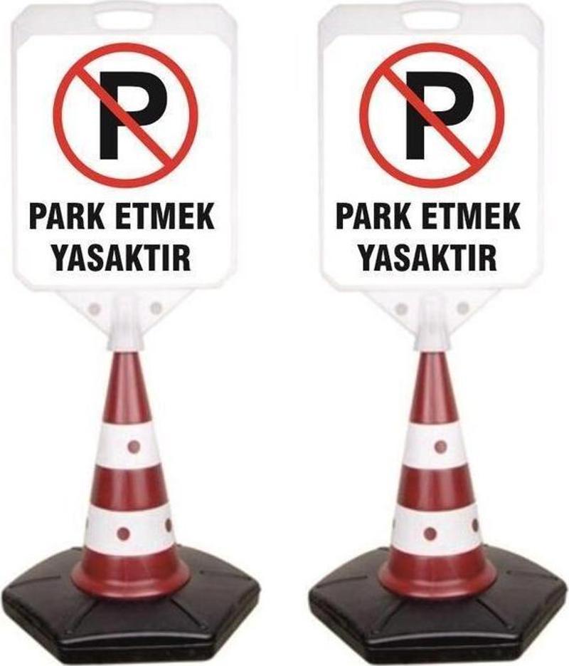 Park Etmek Yasaktır Uyarı Ve Yönlendirme Dubası Kırmızı 2 Adet