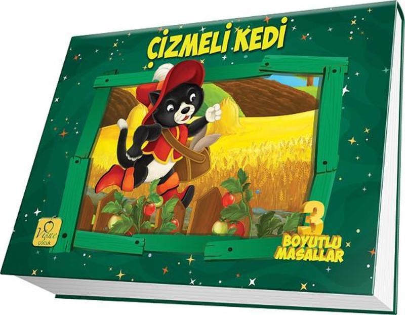 Çizmeli Kedi-3 Boyutlu Masallar