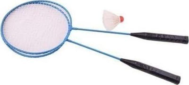 Badminton Raketi 2'li Set + 2 Top