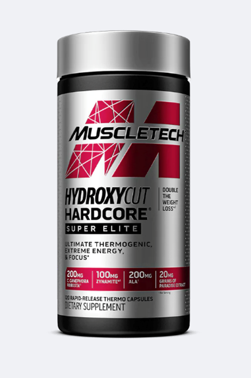 Swanson Muscletech, Hydroxycut Hardcore, Super Elite, 120 Rapid-Release Thermo Capsul. Usa Version. 3657