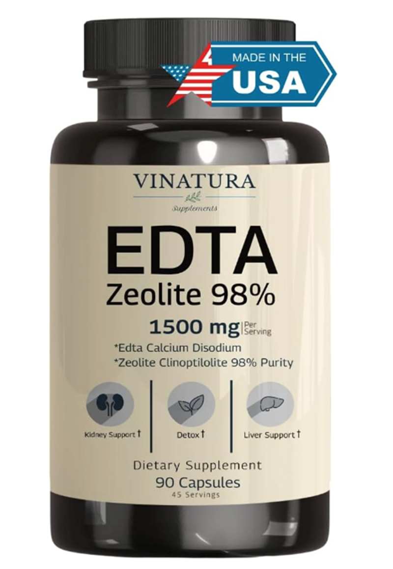 Swanson Vınatura Edta Liver Support  Edta Calcium Disodium, Kale Extract  90 Capsul.Usa Menşei.Ozelsporcugı