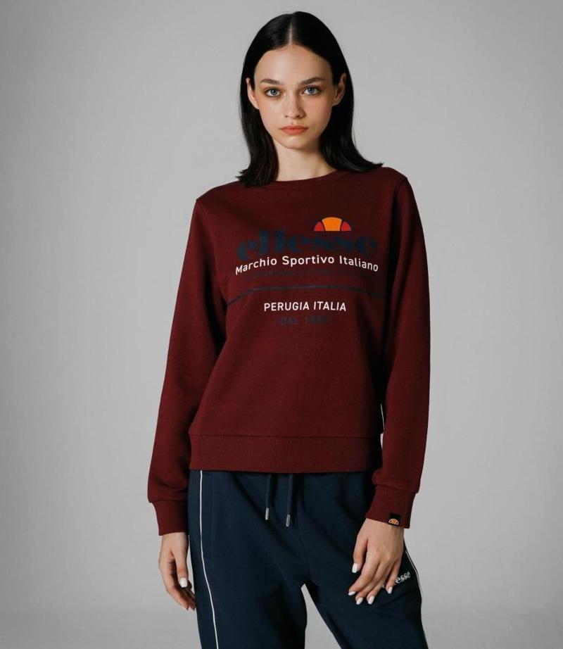 Sweatshirt Bordo Kadın EF180