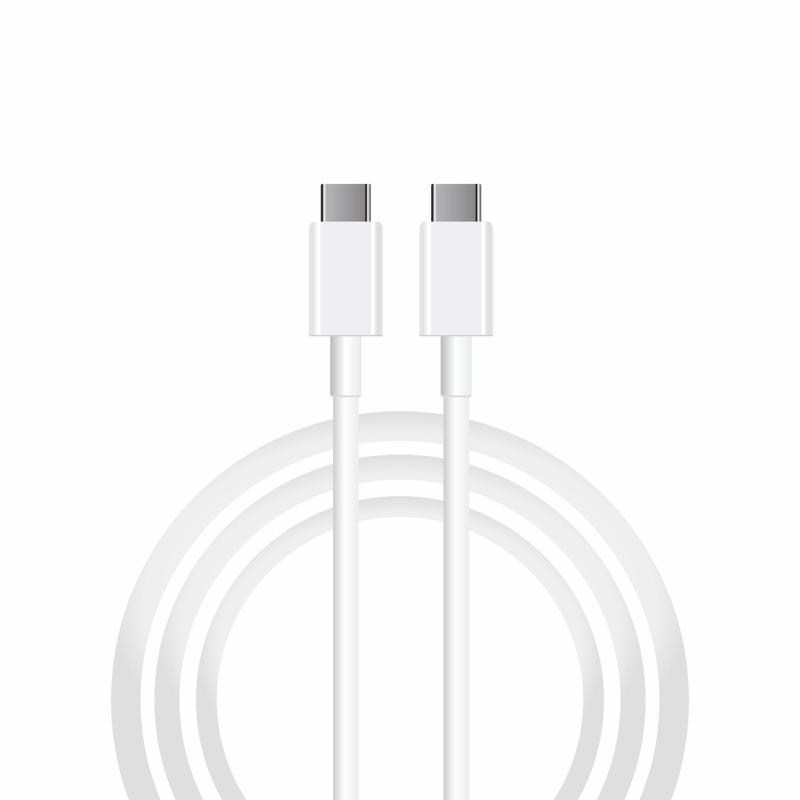 ScHitec Samsung Galaxy F12 6A 100W Type-C to Type-C 2Metre Süper Hızlı Data ve Şarj Kablosu