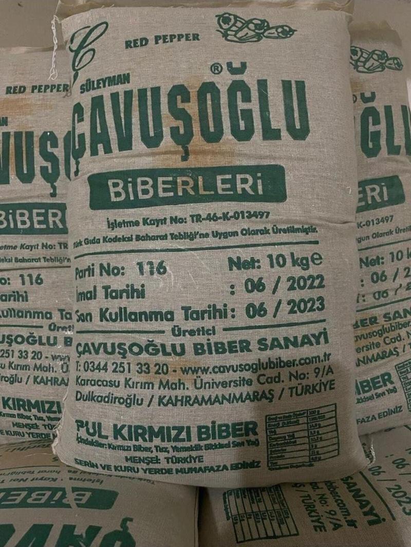 Pulbiber Acılı 10 Kg