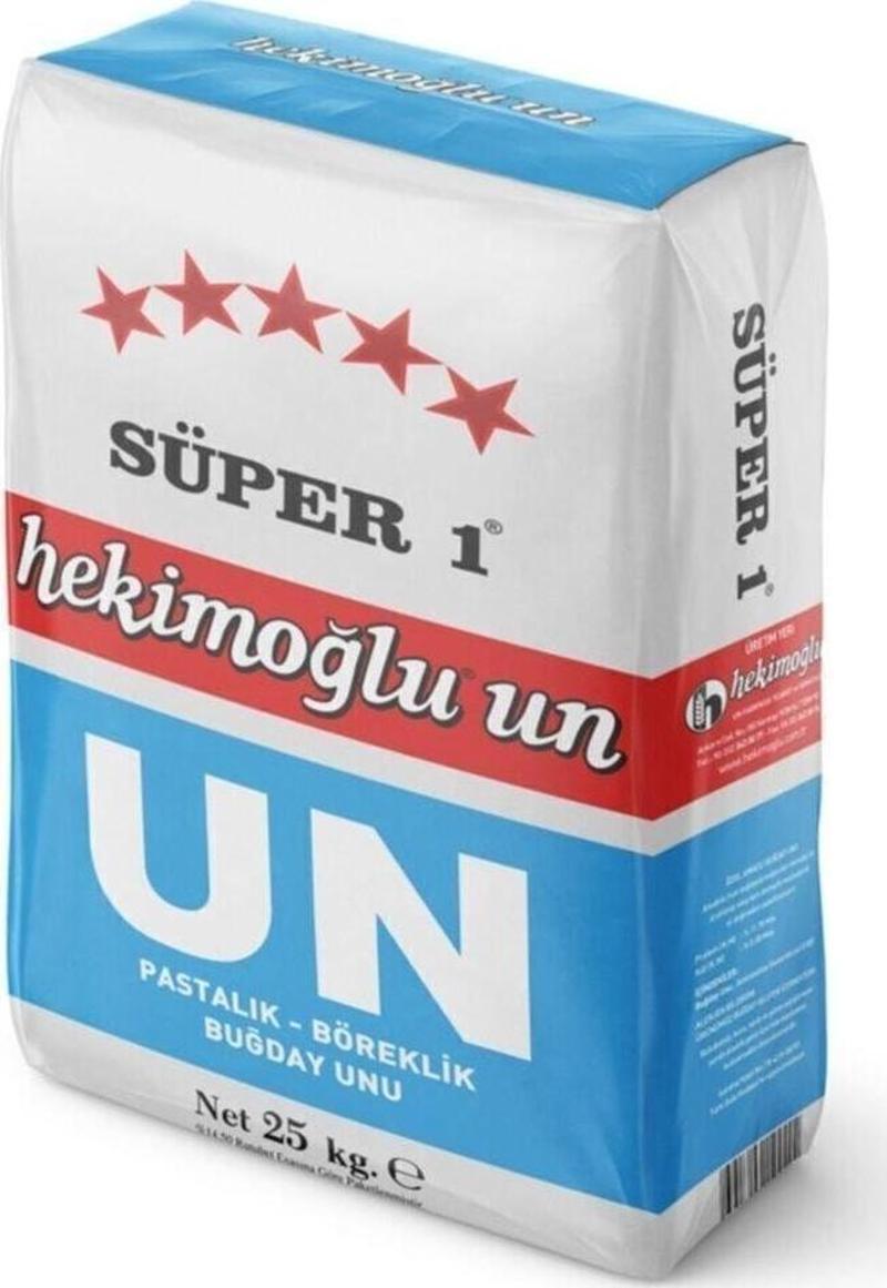 Süper 1 Pastalık Böreklik Buğday Unu 25 Kg