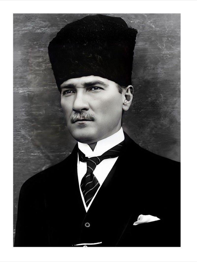 Atatürk Dekoratif ahşap Tablo 25 cm x 35 cm