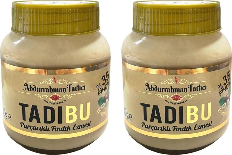 Tadıbu Parçacıklı Fındık Ezmesi 330 gr 2 li