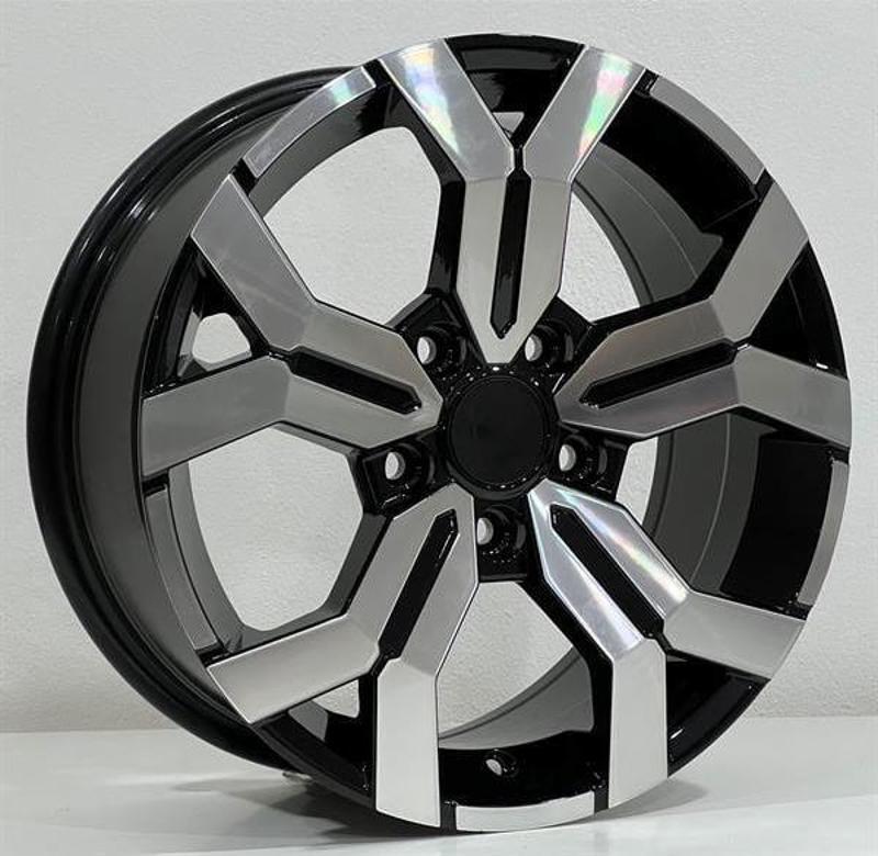 16" 5X114.3 ET40 66.1 DY-1266 Dacia Uyumlu Black Diamond Jant Takımı