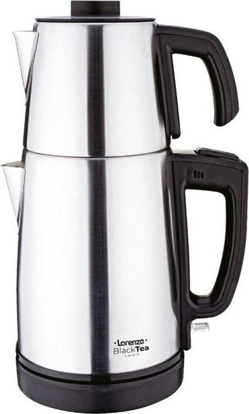 Blacktea 1100 W Çay Makinesi Inox - Siyah