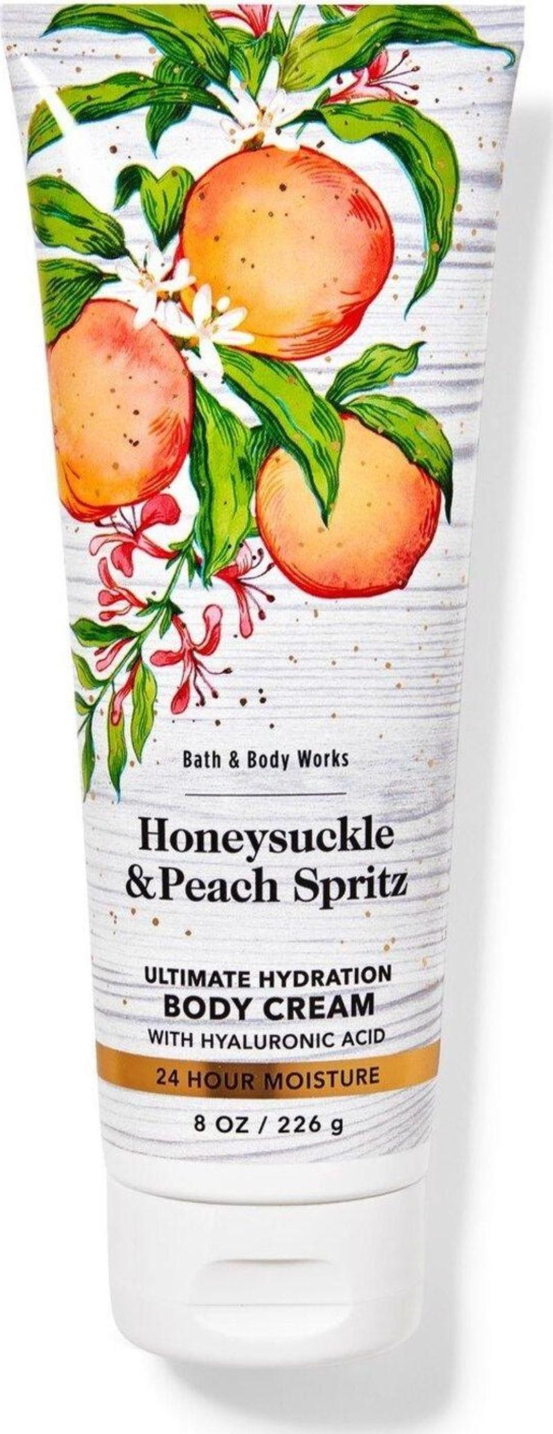 Honeysuckle & Peach Spritz Yoğun Nemlendirici Vücut Kremi 226gr