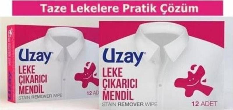 Leke Çıkartıcı Mendil 12'li 2 Adet