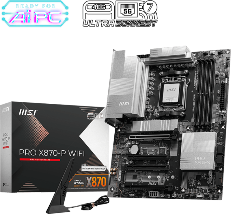 PRO X870-P WIFI AMD X870 SOKET AM5 DDR5 8200