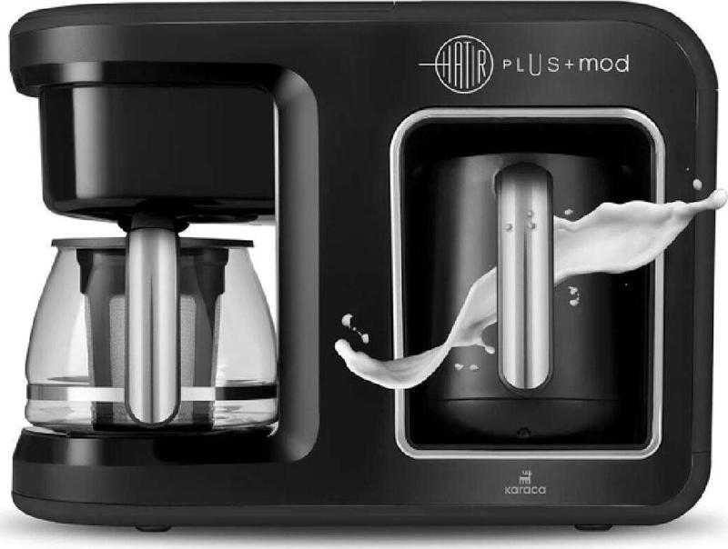 Hatır Plus Mod 5 In 1 Essential Kahve Makinesi Black Chrome