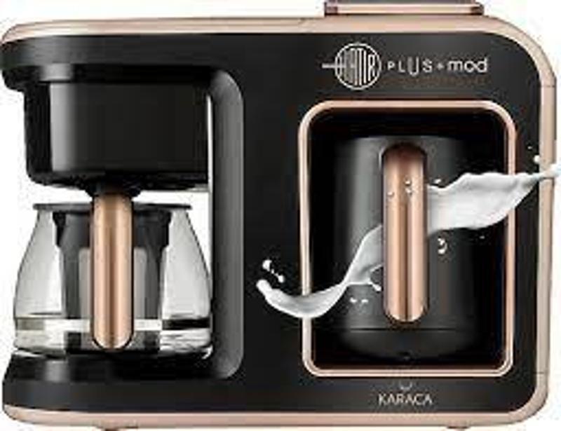 Hatır Plus Mod 5 In 1 Essential Kahve Makinesi Black Chrome