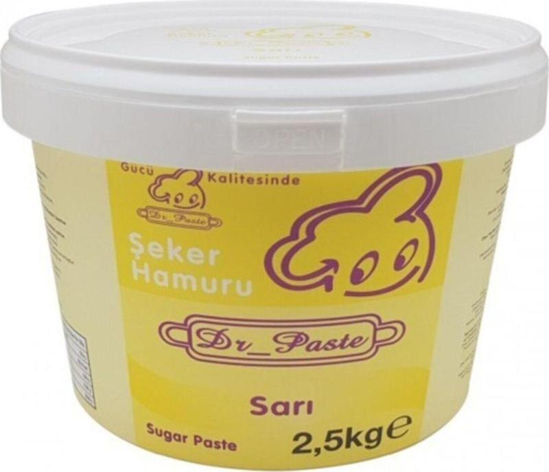 Sarı Şeker Hamuru 2.5 Kg