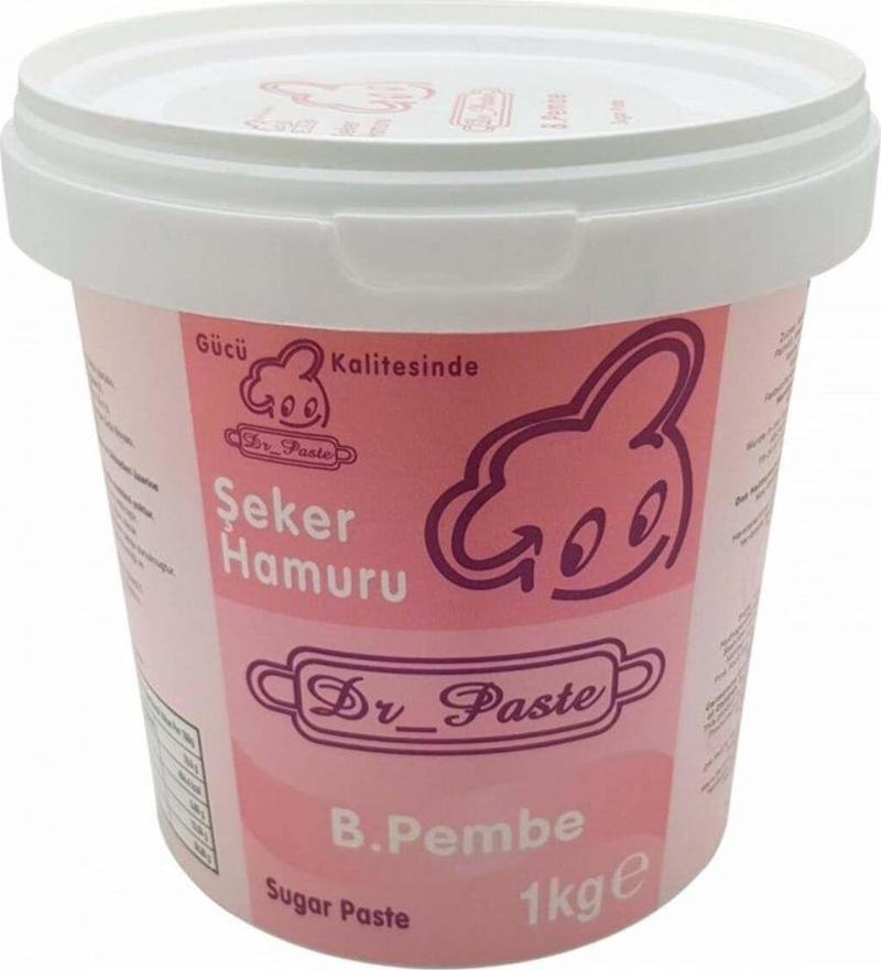 Şeker Hamuru Bebek Pembe 1 Kg