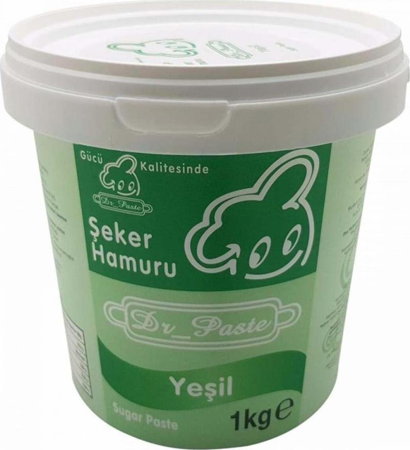 Şeker Hamuru Yeşil 1 Kg