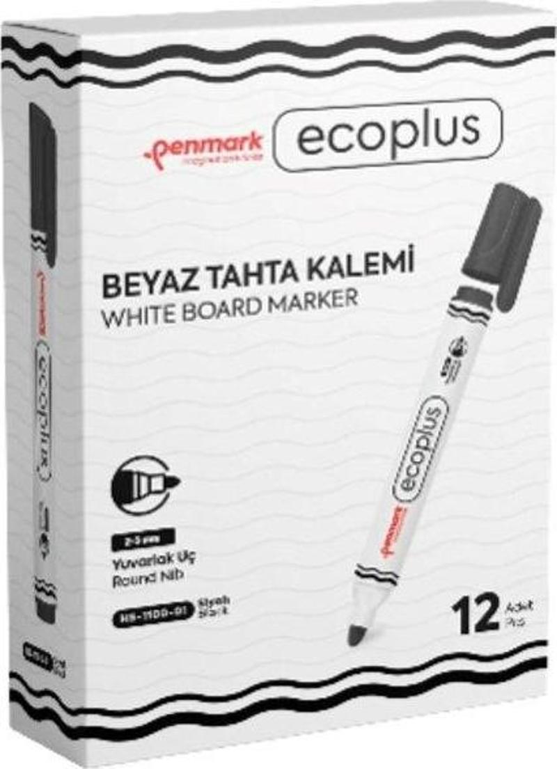 Beyaz Tahta Kalemi  Ecoplus Siyah