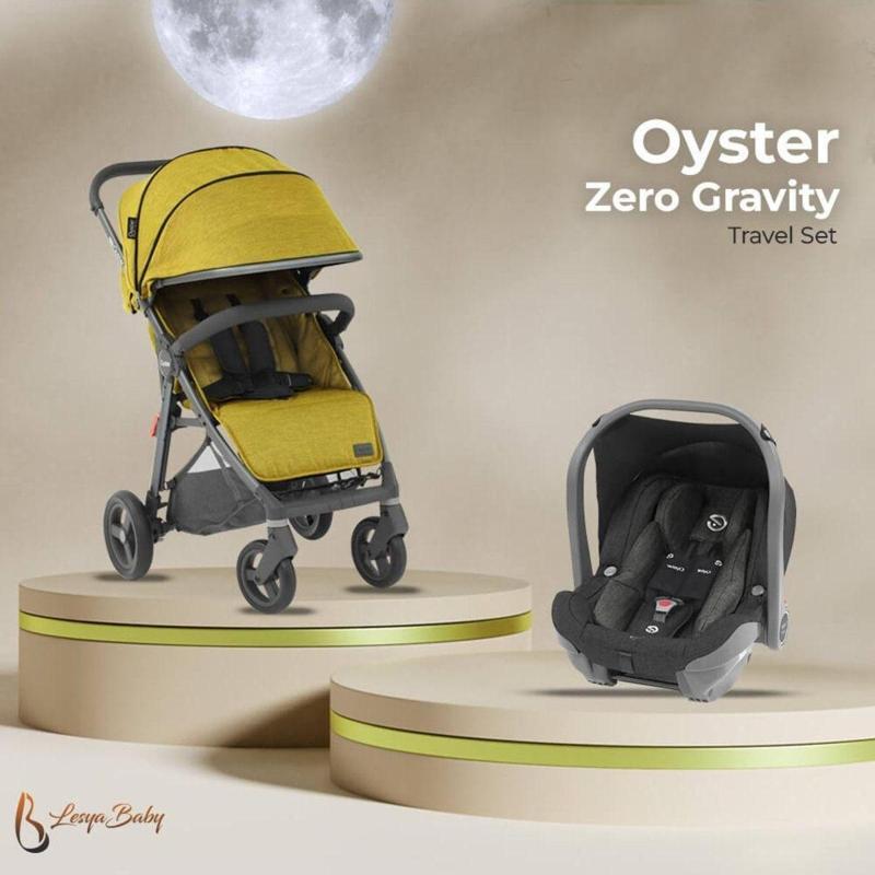 Zero Gravity Travel Set - Mustard Bebek Arabası