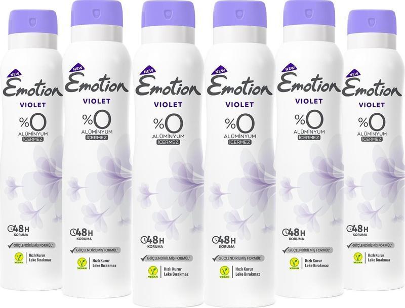 Violet Kadın Deodorant 6x150ml