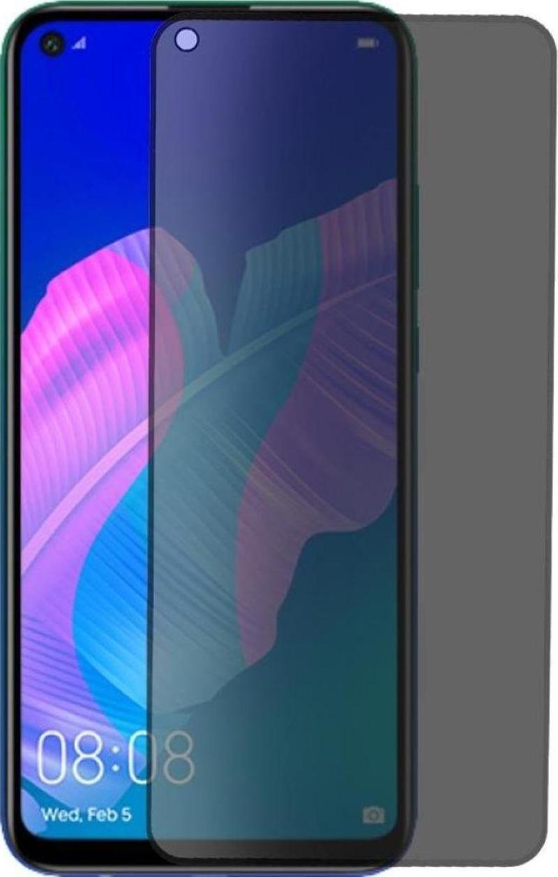 Huawei Honor 7 İle Uyumlu Sadece Ön Hayalet Kılıflı Kesim Ekran Koruyucu Kaplama