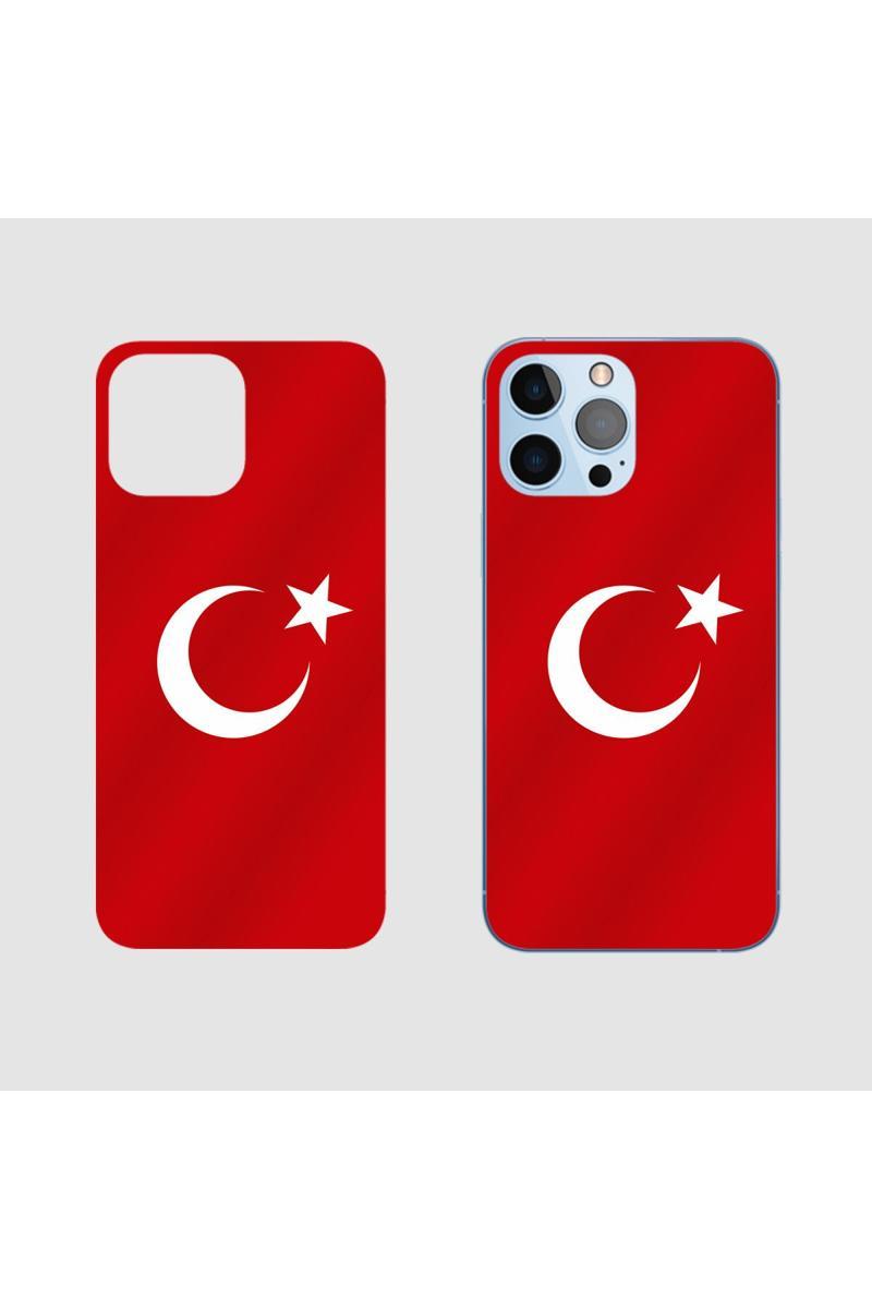 Winex Mobile OnePlus 8 Türk Bayrağı Arka Kaplama