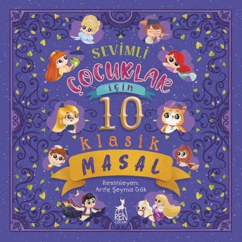Ren Kitap Yayinevi Sevimli Çocuklar İçin 10 Klasik Masal - Kolektif